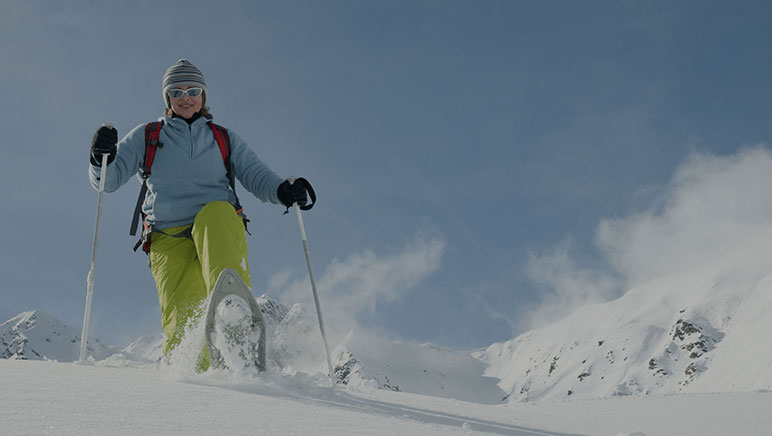 Snowshoeing